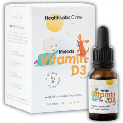 Health Labs Care My Kids Vitamin D3 od narození 360 dávek – Hledejceny.cz