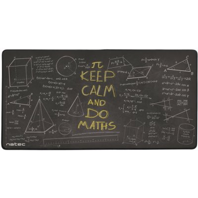 Natec podložka pod myš Maths, 40x80cm NPO-1455 – Zbozi.Blesk.cz