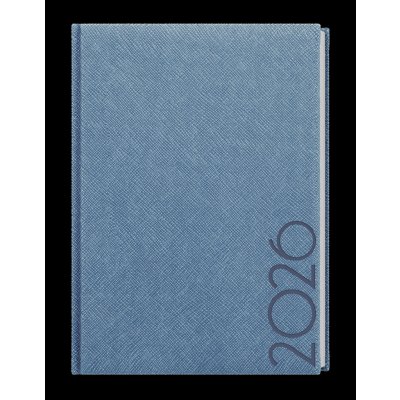 Baloušek David Tora A5 Denní 2026 modrošedá – Zboží Živě