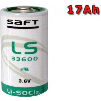 Saft D LS33600 Lithium 1ks SPSAF-33600