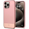 Pouzdro a kryt na mobilní telefon Spigen Style Armor MagSafe iPhone 15 Pro rose zlaté