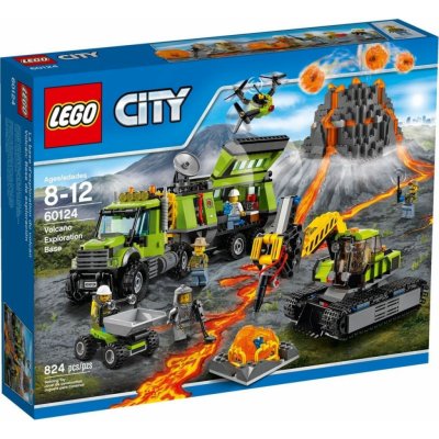 LEGO® City 60124 Sopečná základna průzkumníků od 4 549 Kč - Heureka.cz