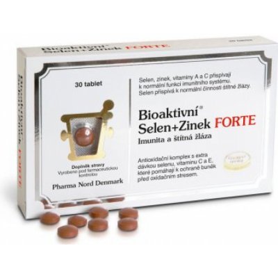 Bioaktivní Selen+Zinek FORTE 30 tablet