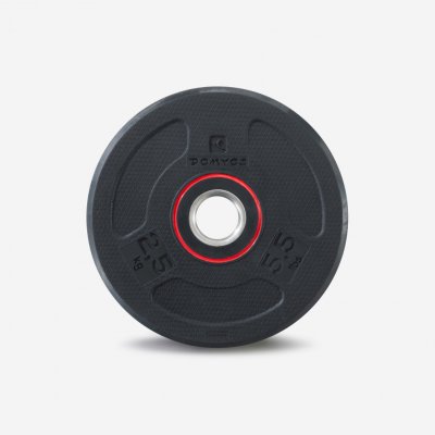 DOMYOS Gumový kotouč na posilování 2,5 kg 28 mm – Hledejceny.cz