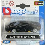 Bburago Auto 7 8cm kov/plast mix druhů na kartě 1:64 – Sleviste.cz