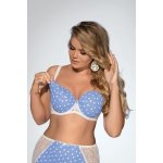 Ava kojící a těhotenská podprsenka 1418 light blue světle modrá – Zboží Mobilmania