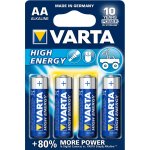 Varta High Energy AA 4ks VARTA-4906/4B – Zboží Živě