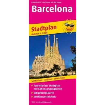 Barcelona 1:11 000 / plán města