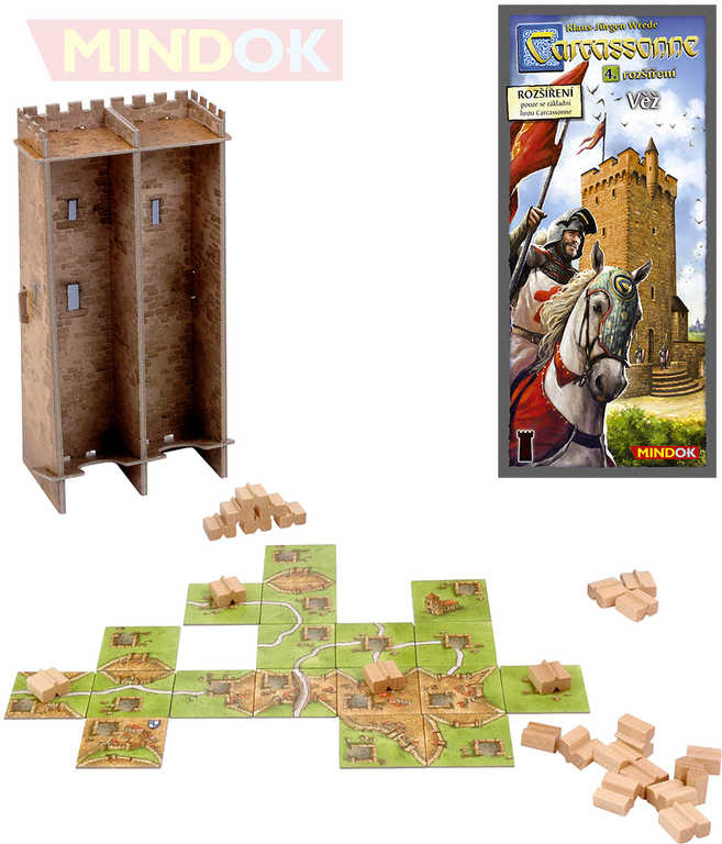Jipast Carcassonne rozšíření 4 Věž