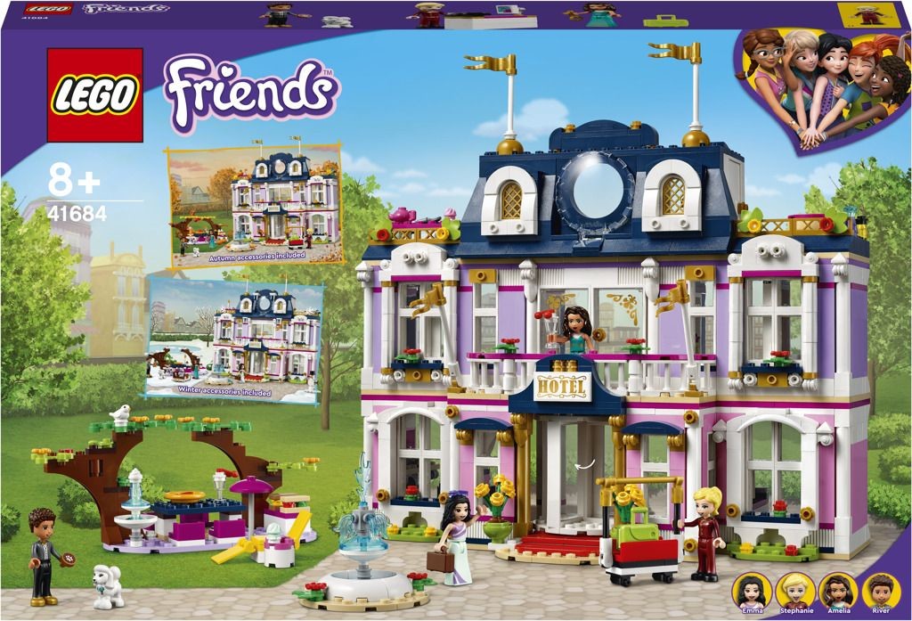LEGO® Friends 41684 Hotel v městečku Heartlake od 2 569 Kč - Heureka.cz