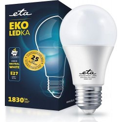 ETA žárovka LED EKO LEDka klasik 18W, E27, neutrální bílá
