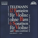 Ivan Ženatý – Telemann - Dvanáct fantasií pro sólové housle, Šest sonatin pro housle a basso continuo MP3 – Hledejceny.cz