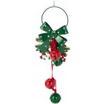 Home Styling Collection Vánoční dekorace s kovovými rolničkami 29 cm zelený – Hledejceny.cz