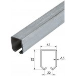 Profil MEDIO 42x52x2.5mm, délka 6m – Sleviste.cz