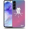 Pouzdro a kryt na mobilní telefon Samsung Picasee silikonové Samsung Galaxy A55 5G Mirai Maneki Neko černé