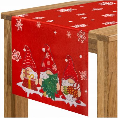 Ruhhy 22484 Vánoční běhoun červená 150x40cm – Zboží Dáma Ruhhy 22484 Vánoční běhoun červená 150x40cm – Zboží Dáma
