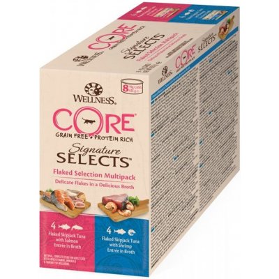 Wellness Core Signature Selects Flaked Selection 8 x 79 g