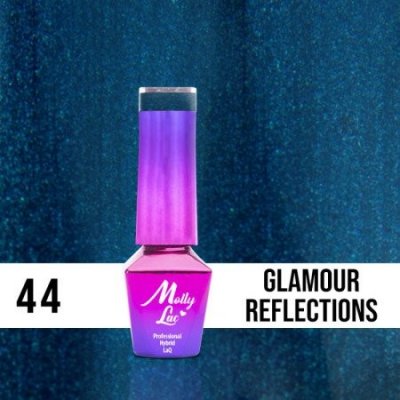 MOLLY LAC gél lak Glamour Reflections 44 5 ML