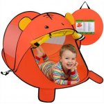 Kruzzel 27666 Dětský plážový stan 180 x 95 x 82 cm, medvídek – Sleviste.cz