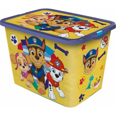 Stor Plastový úložný box Paw Patrol 23L 02546 – Zboží Dáma