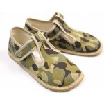 Beda barefoot 060010/W bačkorky chlapecké ARMY – Zboží Dáma