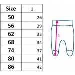 New Baby Kojenecké polodupačky Classic II světle růžové – Zboží Dáma