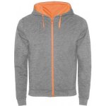 Roly E1105-58223 Fuji na zip melír-oranžová – Zboží Dáma