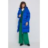 Dámský kabát Tommy Hilfiger WW0WW40834 modrý
