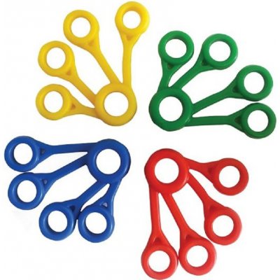 Qmed Posilovač prstů silná zátěž červený – Zboží Dáma