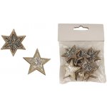 MOREX, s.r.o. Hvězdy nalepovací 4 cm, 12 ks – Zboží Mobilmania