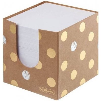 Herlitz Špalíček papírový 9x9x9 cm, nelepený, krabička, Pure Glam – Hledejceny.cz