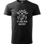 Hobbytriko tričko Slepičky to jsou moje holčičky černá – Hledejceny.cz