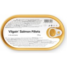 Vilgain Filety z lososa ve vlastní šťávě 170 g