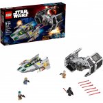 LEGO® Star Wars™ 75150 Vader’s TIE Advanced vs. A-Wing Starfighter – Zboží Živě