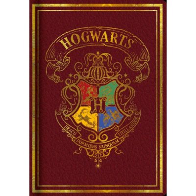 Merch Blok A5 Harry Potter Colourful červený – Zboží Živě