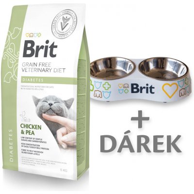 Brit Veterinary Diets Cat GF diabetes 5 kg – Zbozi.Blesk.cz