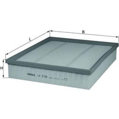 Vzduchový filtr MAHLE LX 3138 – Hledejceny.cz