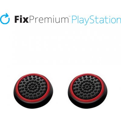 FixPremium PS4/PS5 Controller Grip Caps - Set 2ks, červená – Hledejceny.cz