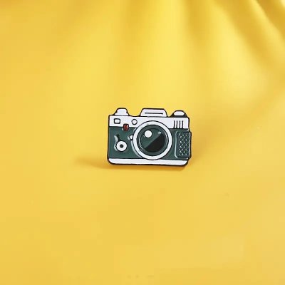 Odznak (pins) Fotoaparát 1,6 x 2,4 cm - zelený-bílý – Hledejceny.cz