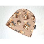 Lesejček Čepice s merinem Veverka – Zboží Dáma