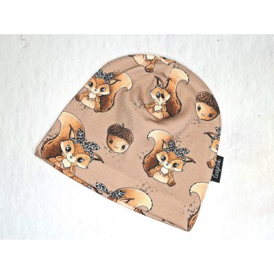 Lesejček Čepice s merinem Veverka – Zboží Dáma