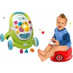 Smoby s kufříkem Trott Cotoons 2v1 a nočník autíčko s volantem a klaksonem – Sleviste.cz