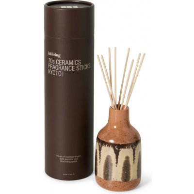 HK living Keramický difuzér 70's Kyoto 200 ml hnědá keramika 200 ml – Hledejceny.cz
