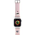 Karl Lagerfeld Karl and Choupette Head NFT pro Apple Watch 42/44/45/49 Pink KLAWLSLKCNP – Zboží Živě