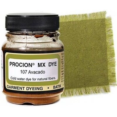 Jacquard Procion MX na bavlnu odstín 107 Avokádová zelená – Sleviste.cz