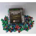 ADC Blackfire hrací kostky 10 kusů D6 5mm Barevný mix – Zbozi.Blesk.cz