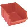 Úložný box ECOBOX Plastový zásobník 187x505x333 červený