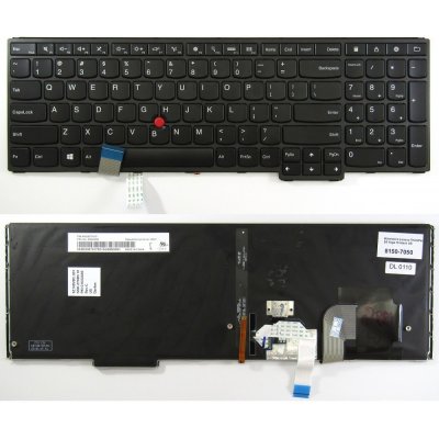 klávesnice Lenovo ThinkPad S5 Yoga 15 20DQ 20DR černá US podsvit