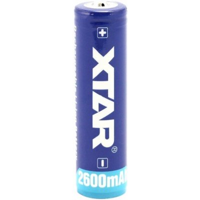 Baterie XTAR 18650 3,7V Li-ion 2600mAh s ochranou – Zboží Živě