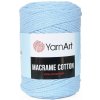 Příze YarnArt Příze Macrame Cotton 760 - světle modrá